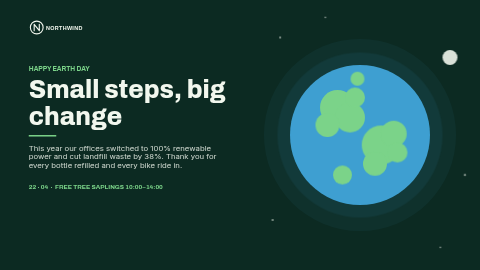 Earth Day template preview