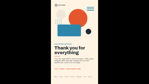 Thank-you day (portrait) template preview
