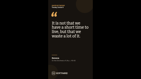 Quote of the day (portrait) template preview